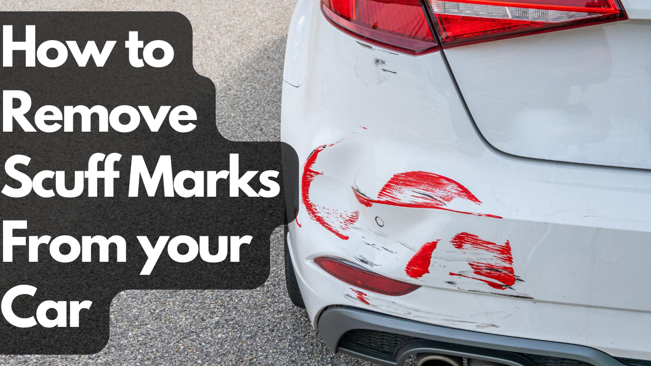how to remove scuff marks from car